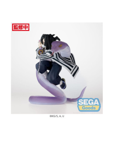 DEMON SLAYER - Obanai Iguro - Figurine Xross Link 14cm