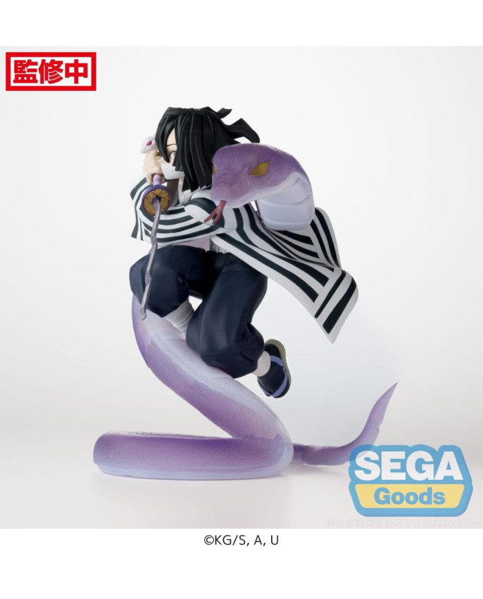 DEMON SLAYER - Obanai Iguro - Figurine Xross Link 14cm