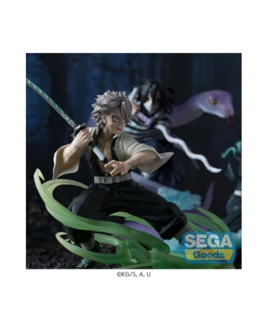 DEMON SLAYER - Sanemi Shinazugawa - Figurine Xross Link 12cm