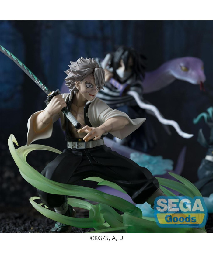 DEMON SLAYER - Sanemi Shinazugawa - Figurine Xross Link 12cm