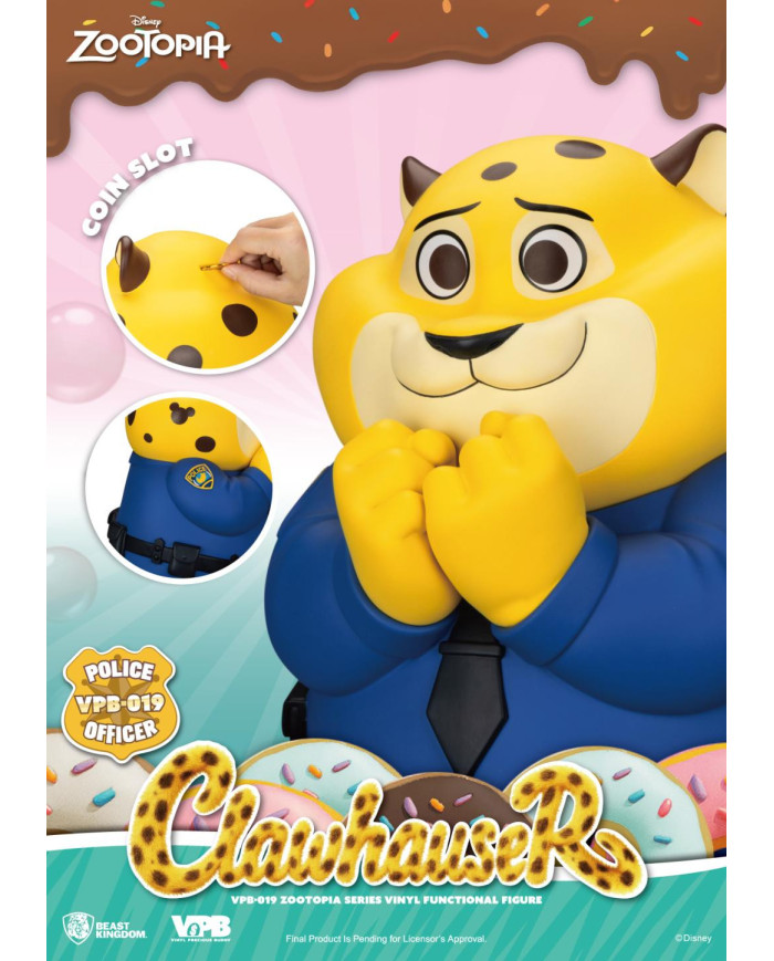 ZOOTOPIE - Clawhauser - Tirelire 40cm