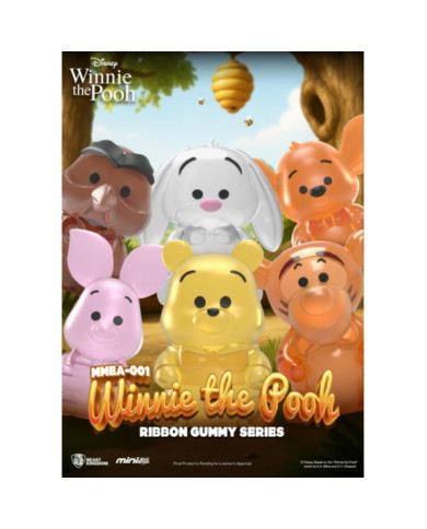 WINNIE L'OURSON - Ribbon Gummy Series -Set 24 Figurine Blind Box 3.5cm