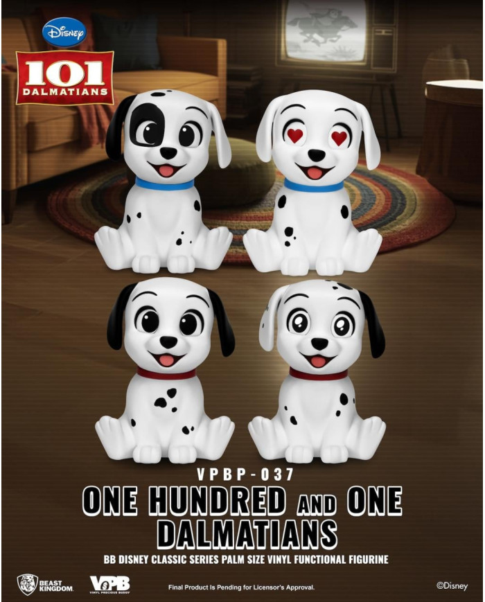 DISNEY - Les 101 Dalmatiens - Set 4 Fig. Blind Box 11.7cm