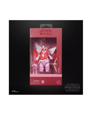 STAR WARS - Ewok (Valentine's Day Edition) -Figurine Black Series 15cm