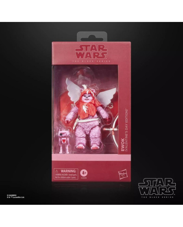 STAR WARS - Ewok (Valentine's Day Edition) -Figurine Black Series 15cm