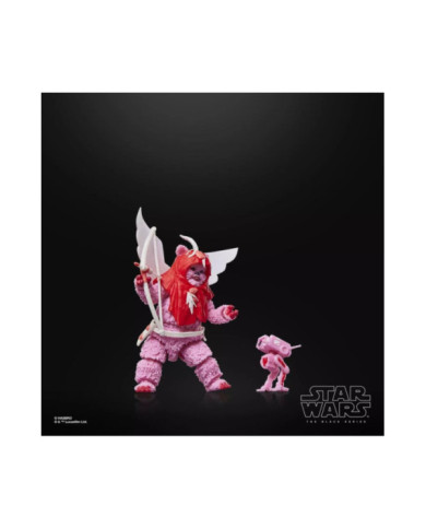 STAR WARS - Ewok (Valentine's Day Edition) -Figurine Black Series 15cm