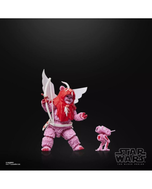 STAR WARS - Ewok (Valentine's Day Edition) -Figurine Black Series 15cm