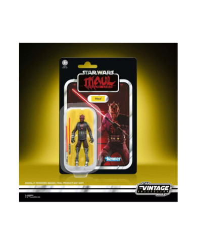STAR WARS MAUL SHADOW LORD - Maul - Figurine Vintage Collection 10cm