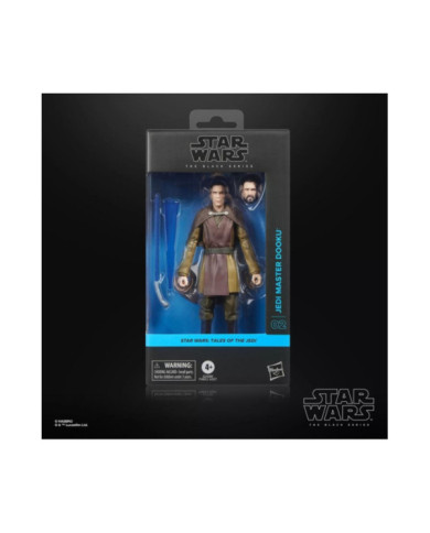 TALES OF THE JEDI - Maitre Jedi Dooku - Figurine Black Series 15cm