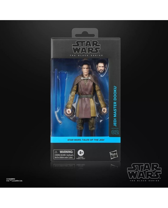 TALES OF THE JEDI - Maitre Jedi Dooku - Figurine Black Series 15cm