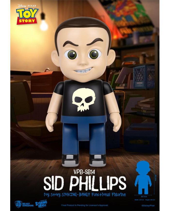 TOY STORY - Sid Phillips - Tirelire SYAKING-BANG 48.3cm