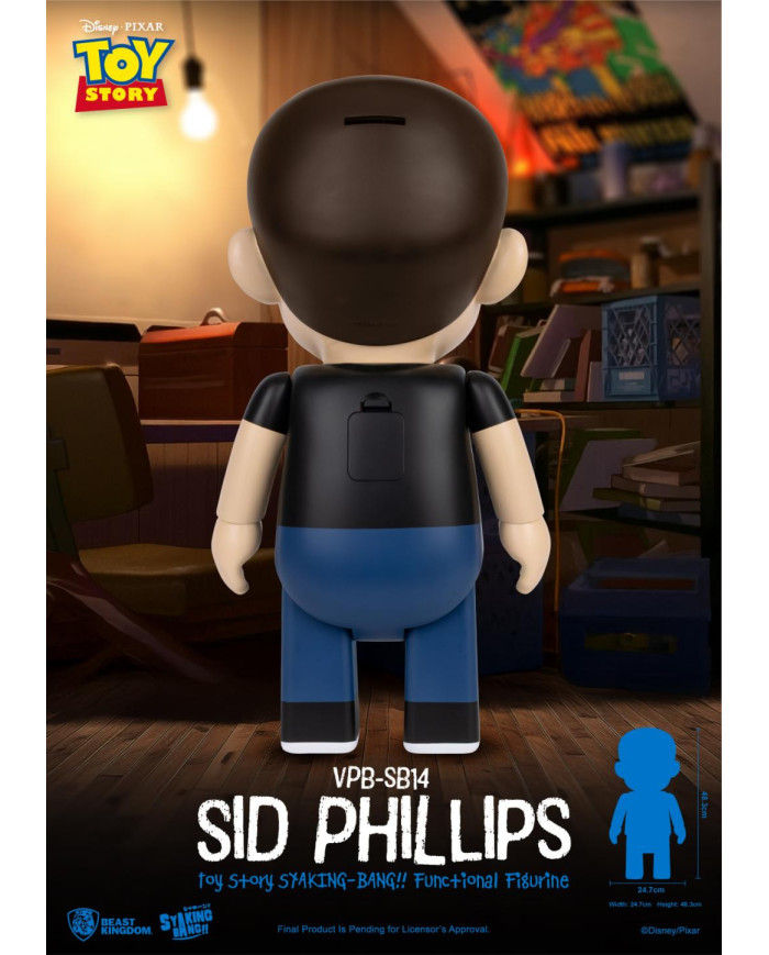 TOY STORY - Sid Phillips - Tirelire SYAKING-BANG 48.3cm