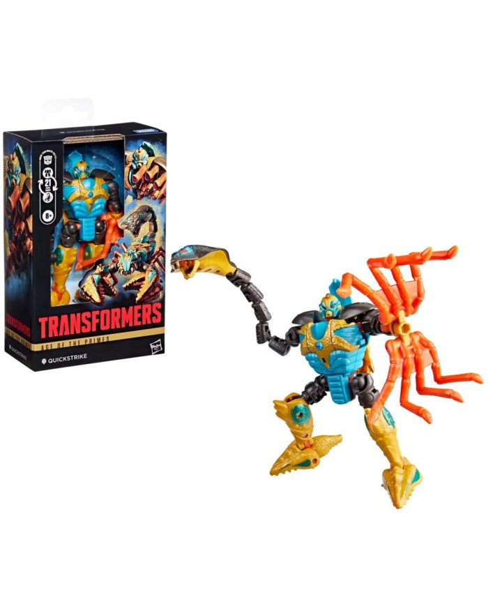 TRANSFORMERS - Quickstrike - Figurine Age of the Primes Deluxe 14cm