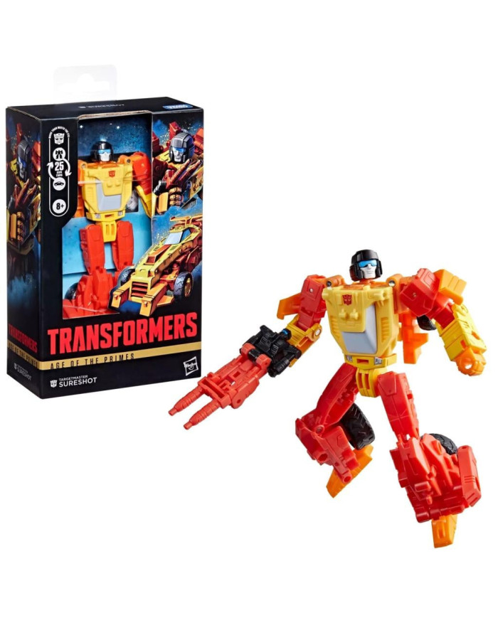 TRANSFORMERS - Sureshot - Figurine Age of the Primes Deluxe 14cm