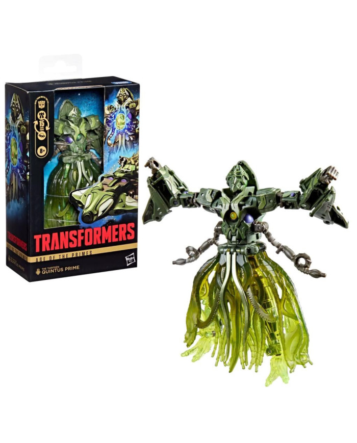 TRANSFORMERS - Quintus Prime - Figurine Age of the Primes Deluxe 14cm