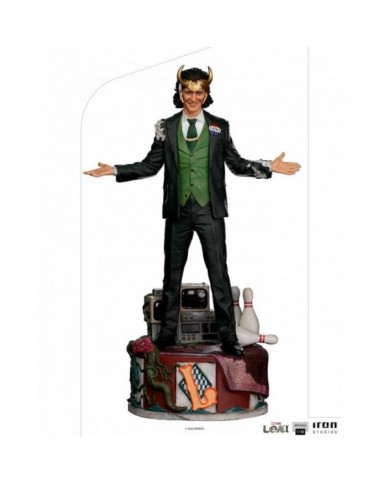 Statuette Iron Studios - Marvel - Loki President Variant Art Scale