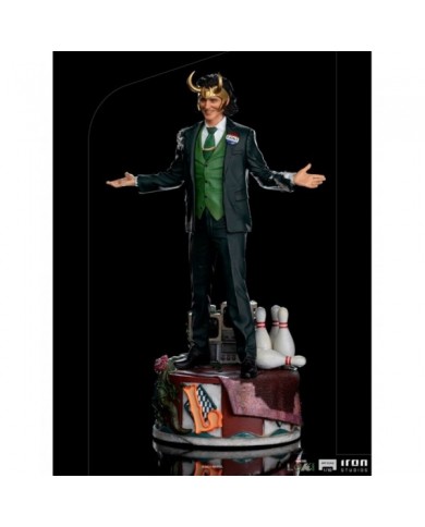 Statuette Iron Studios - Marvel - Loki President Variant Art Scale