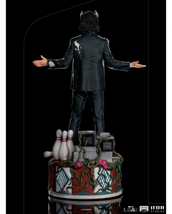 Statuette Iron Studios - Marvel - Loki President Variant Art Scale