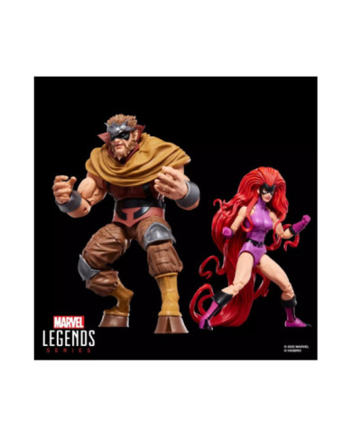 MARVEL - Inhumans Marvel's Medusa & Gorgon - Fig. Legends Series 15cm