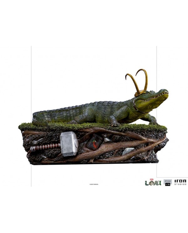 Statuette Iron Studios - Marvel - Alligator Loki Art Scale