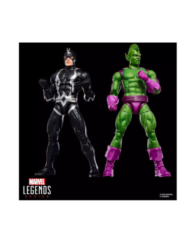 MARVEL - Inhumans Black Bolt & Triton - Figurine Legend Series 15cm
