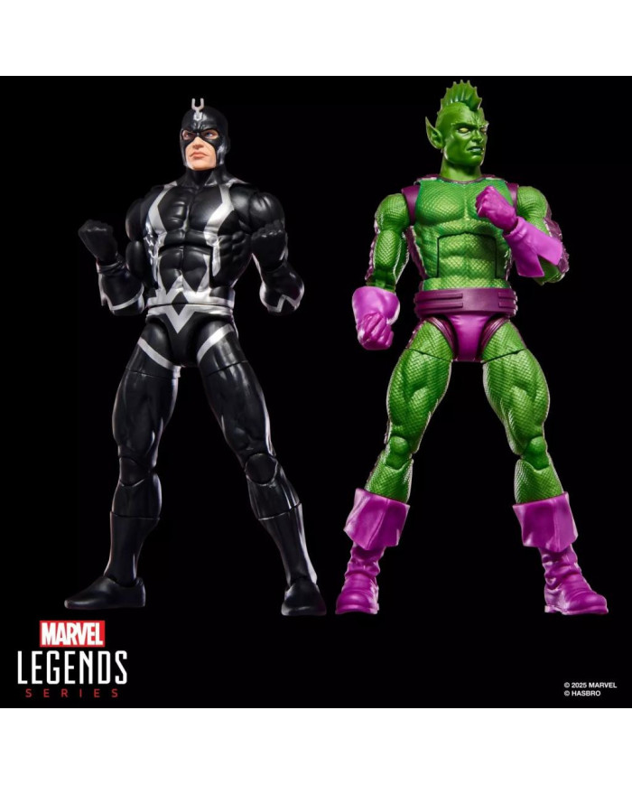 MARVEL - Inhumans Black Bolt & Triton - Figurine Legend Series 15cm
