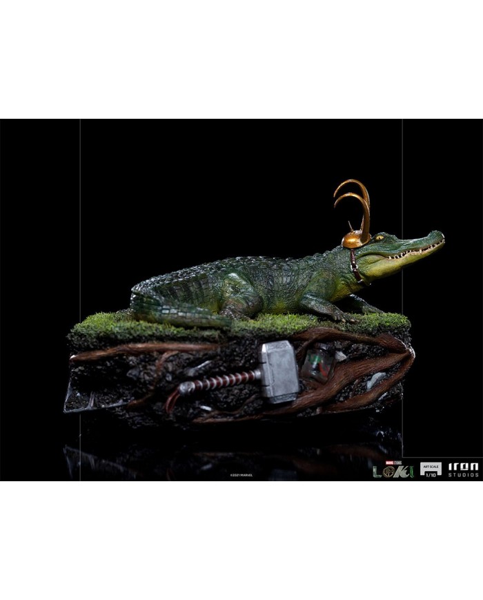 Statuette Iron Studios - Marvel - Alligator Loki Art Scale