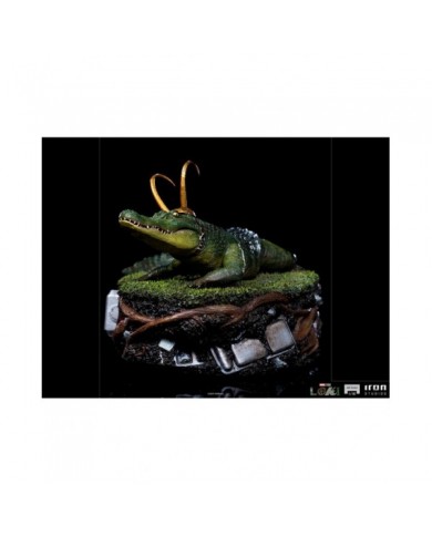 Statuette Iron Studios - Marvel - Alligator Loki Art Scale