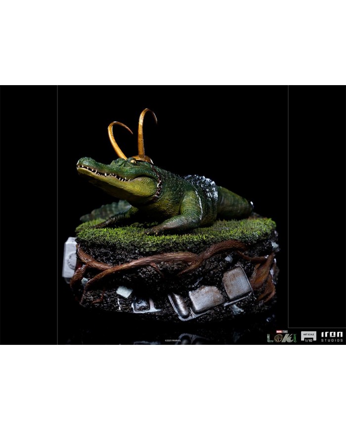Statuette Iron Studios - Marvel - Alligator Loki Art Scale