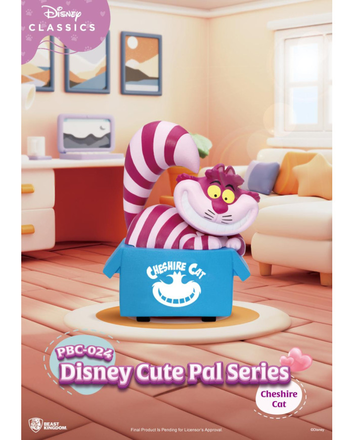 DISNEY - Cute Pal Pull Black Car - Set 6 Fig. Blind Box 5cm