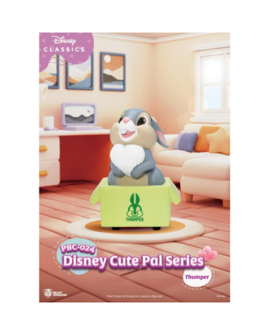 DISNEY - Cute Pal Pull Black Car - Set 6 Fig. Blind Box 5cm