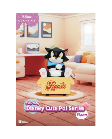 DISNEY - Cute Pal Pull Black Car - Set 6 Fig. Blind Box 5cm