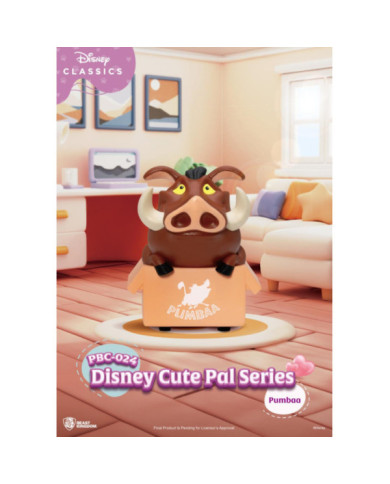 DISNEY - Cute Pal Pull Black Car - Set 6 Fig. Blind Box 5cm