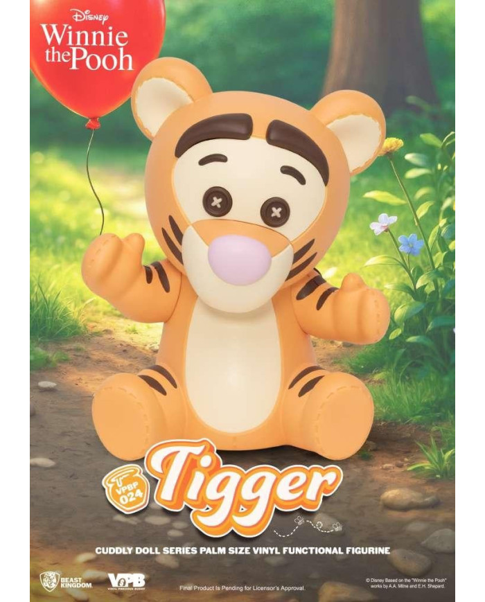 DISNEY - Tigrou - Tirelire Cuddly Doll 12cm
