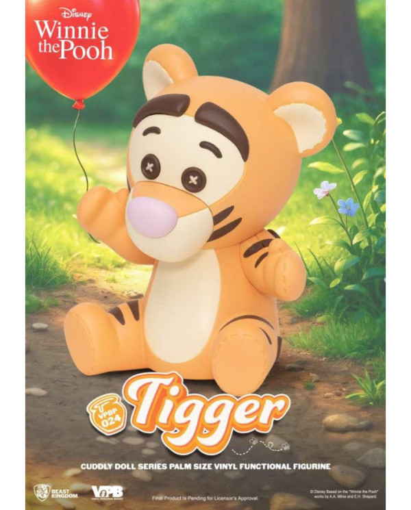 DISNEY - Tigrou - Tirelire Cuddly Doll 12cm