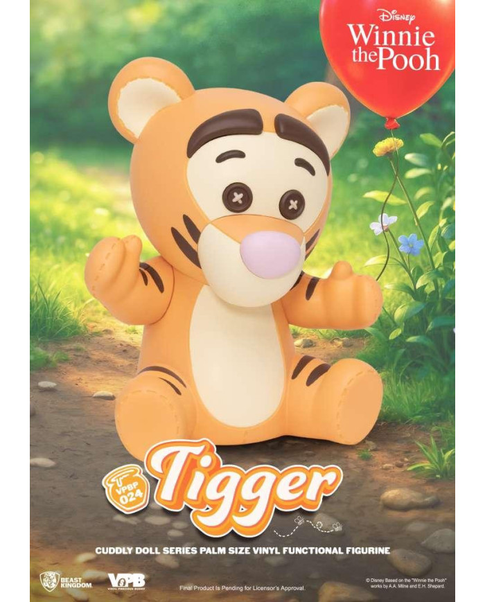 DISNEY - Tigrou - Tirelire Cuddly Doll 12cm