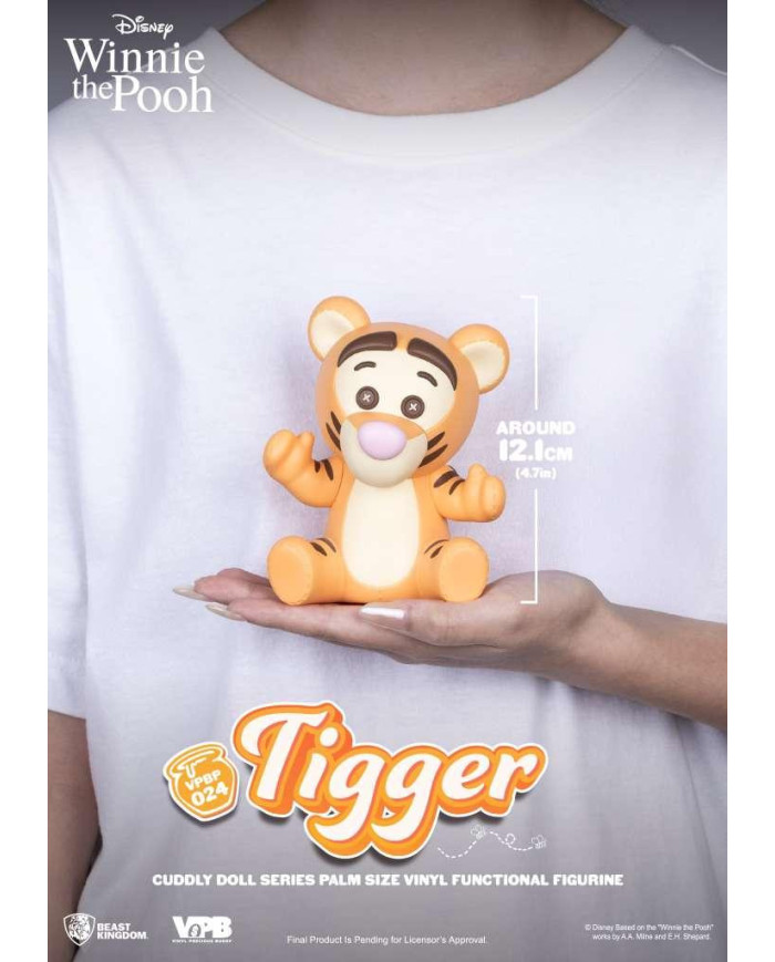 DISNEY - Tigrou - Tirelire Cuddly Doll 12cm