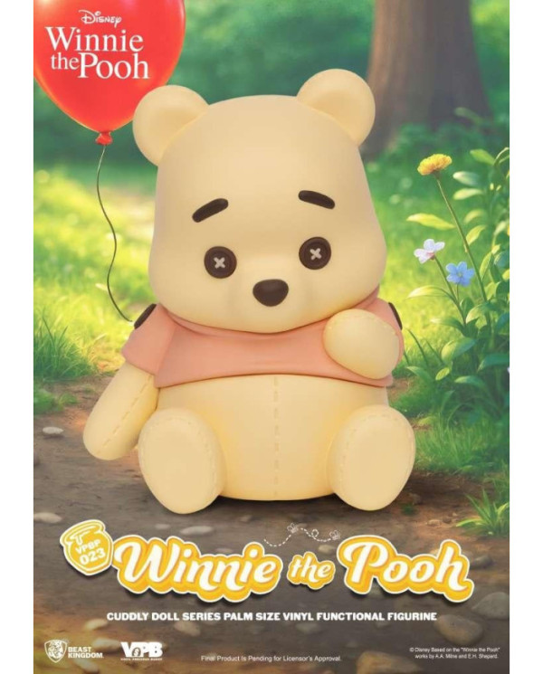 DISNEY - Winnie L'Ourson - Tirelire Cuddly Doll 12cm