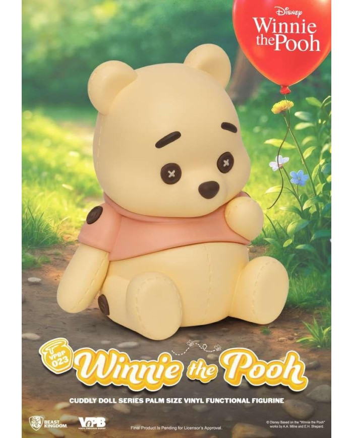 DISNEY - Winnie L'Ourson - Tirelire Cuddly Doll 12cm