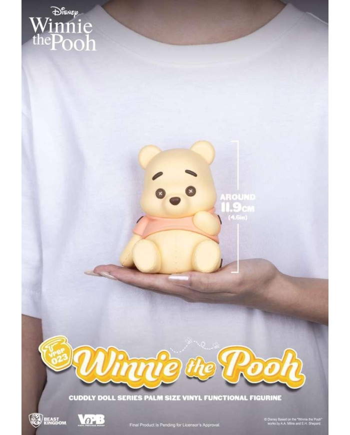 DISNEY - Winnie L'Ourson - Tirelire Cuddly Doll 12cm