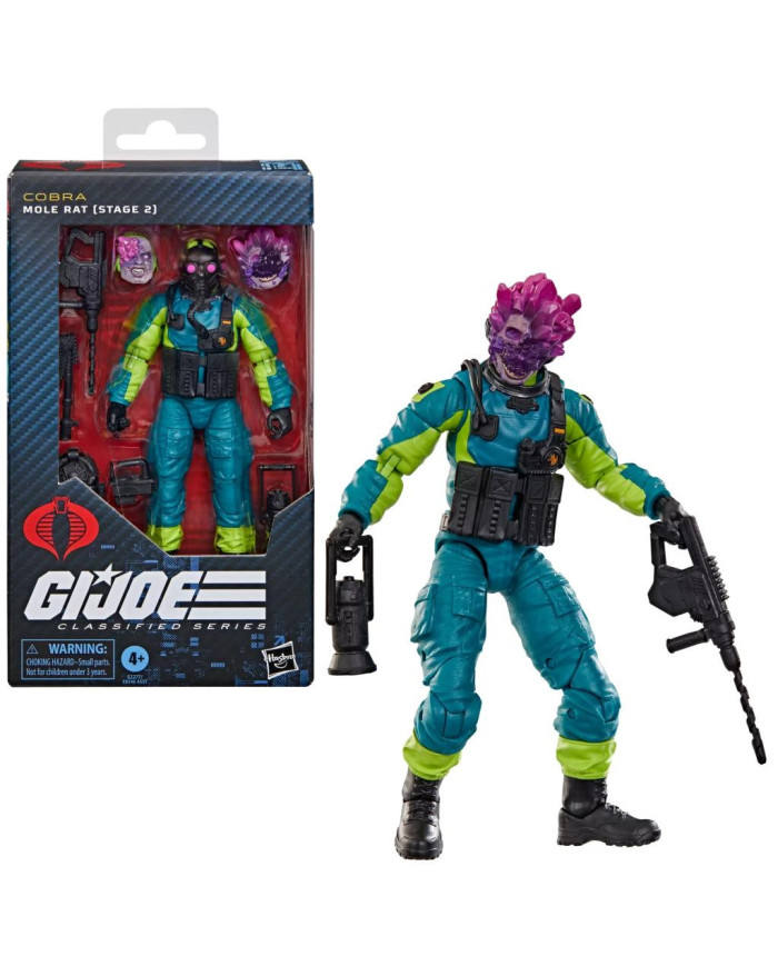 G.I. JOE - Mole Rat (Stage 2) - Figurine Classified Series N.190 15cm