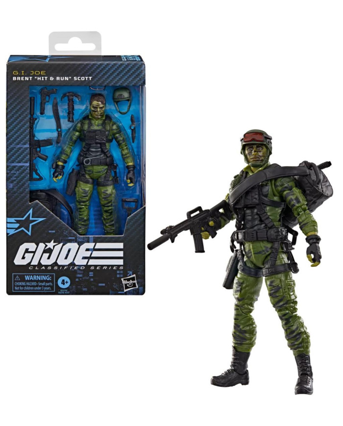 G.I. JOE - Bren "Hit & Run" Scott - Fig. Classified Series N.188 15cm