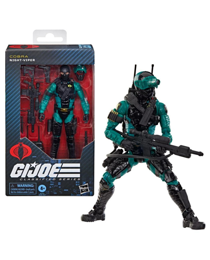 G.I. JOE - Night-Viper - Figurine Classified Series N.187 15cm