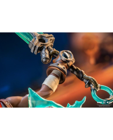 LEAGUE OF LEGENDS - Ekko & Ahri - Statuette Diorama 1/10 30cm