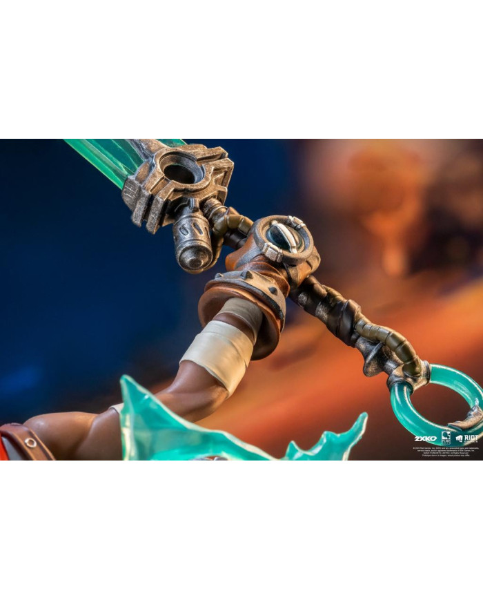 LEAGUE OF LEGENDS - Ekko & Ahri - Statuette Diorama 1/10 30cm