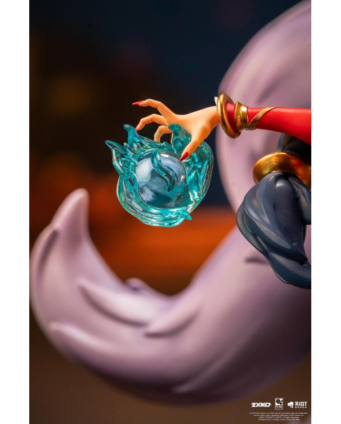 LEAGUE OF LEGENDS - Ekko & Ahri - Statuette Diorama 1/10 30cm