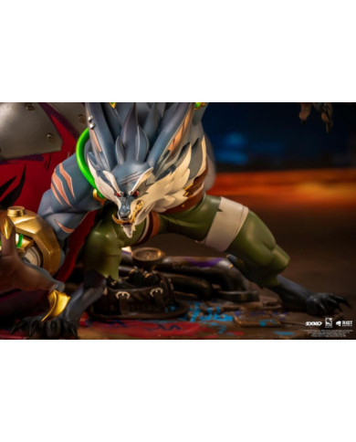 LEAGUE OF LEGENDS - Jinx & Warwick - Statuette Diorama 1/10 37cm