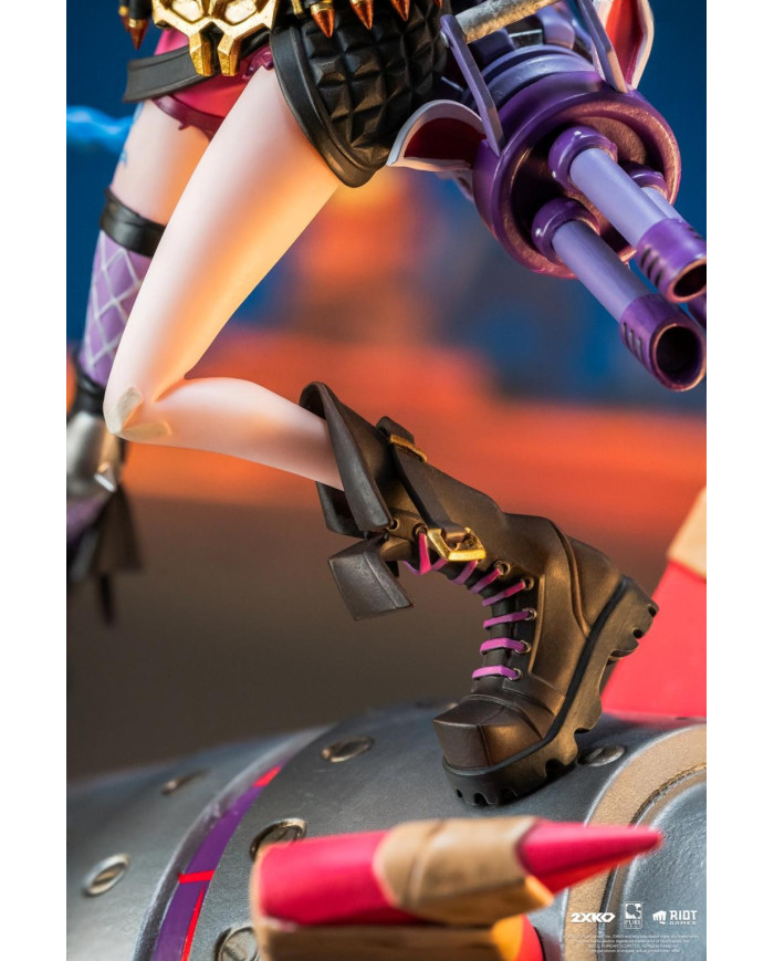 LEAGUE OF LEGENDS - Jinx & Warwick - Statuette Diorama 1/10 37cm
