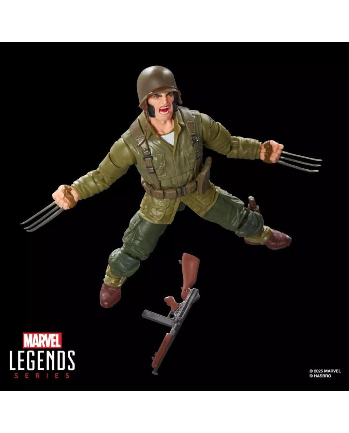 MARVEL - Wolverine (WWII Logan) - Figurine Legends Series 15cm