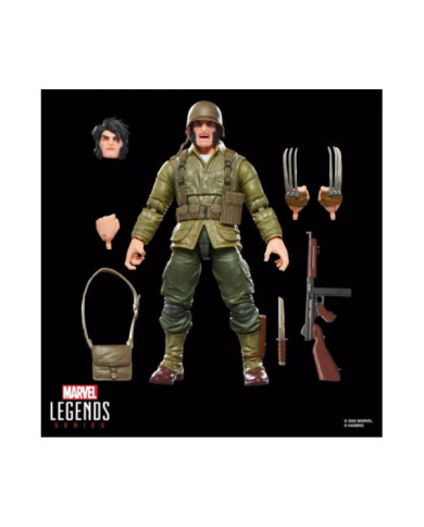MARVEL - Wolverine (WWII Logan) - Figurine Legends Series 15cm